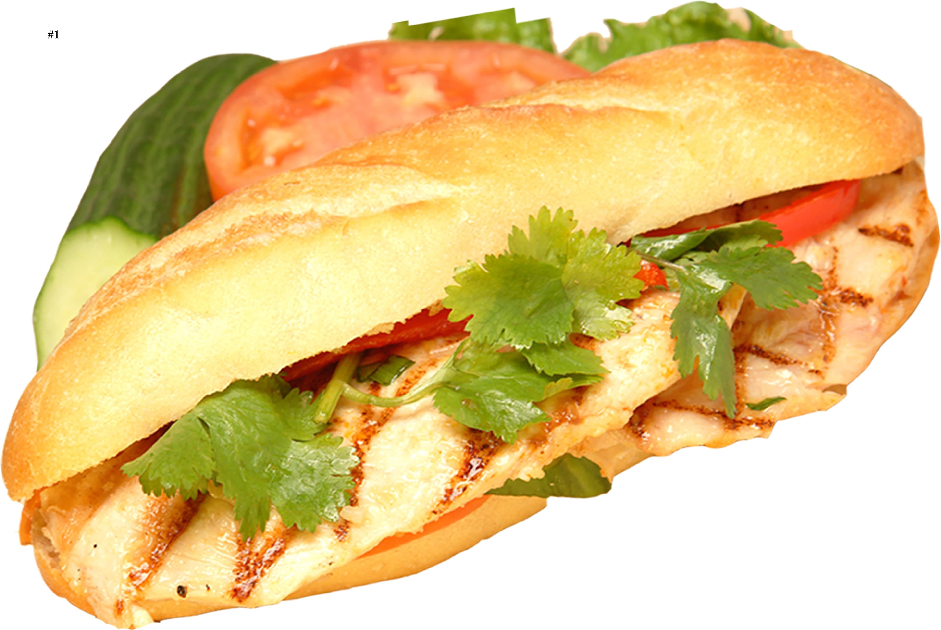 Grilled Chicken Bánh Mì